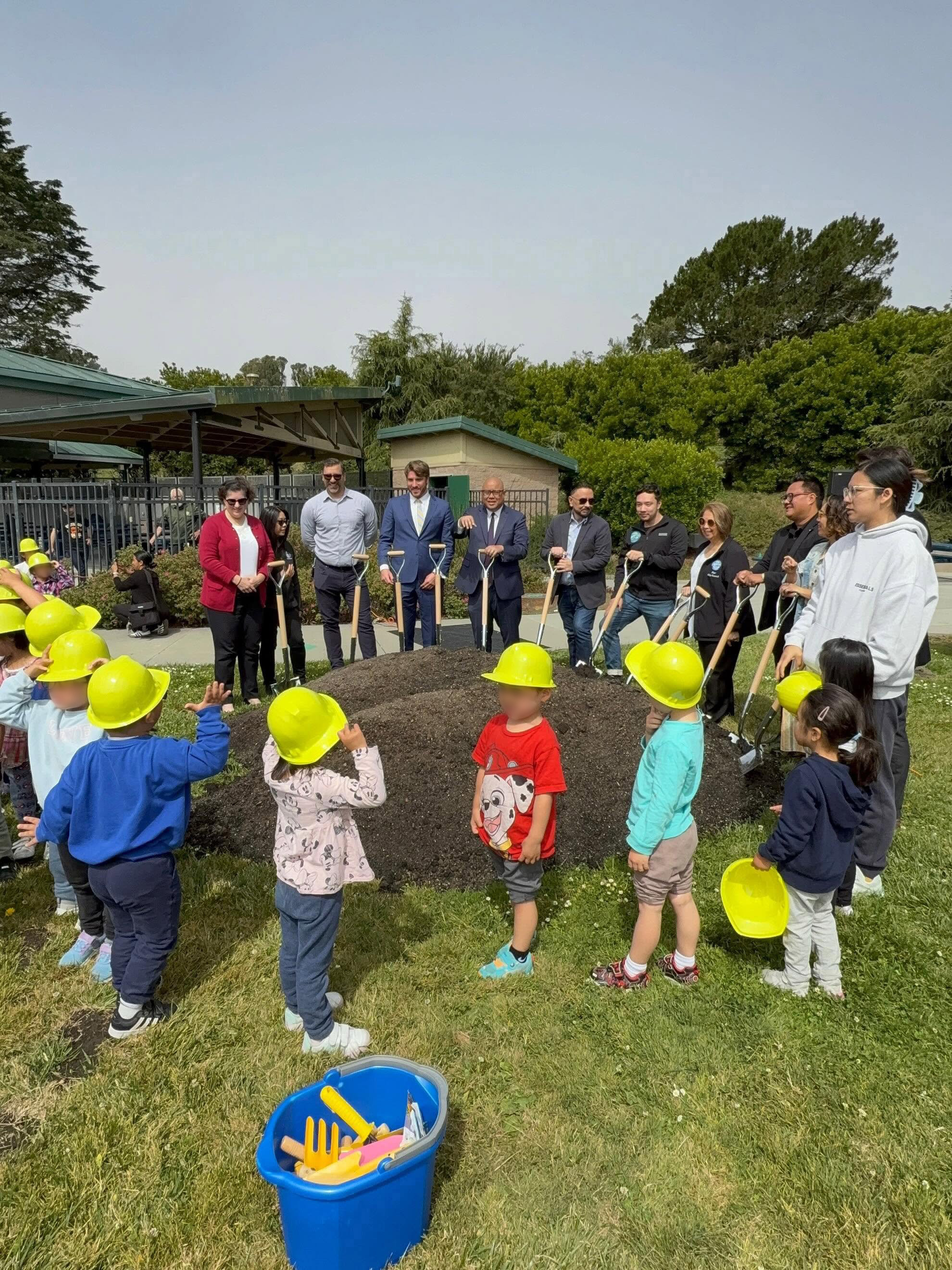 Groundbreaking for the Westborough childcare center